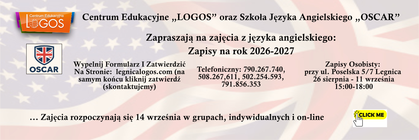 Centrum Edukacyjne „Logos” i Szkoła Języka Angielskiego „Oscar”